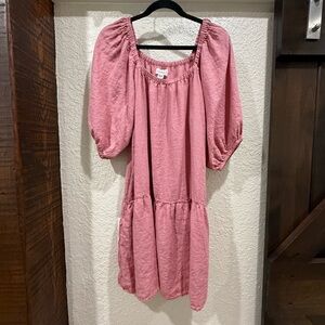 Irina Linen Dress - Velvet by Graham & Spencer